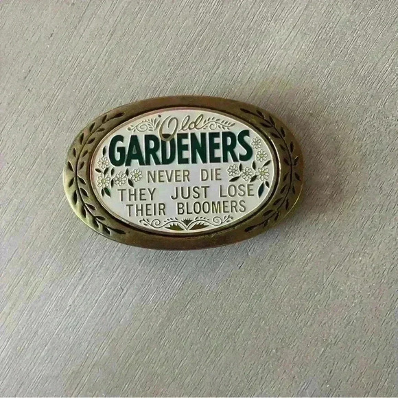 Aminco Accessories - Vintage 80’s Solid Brass Aminco Belt Buckle